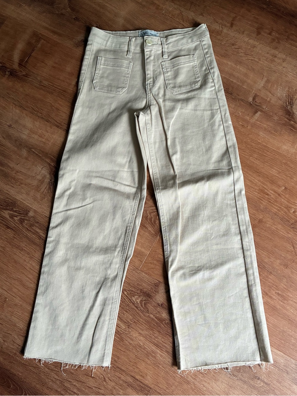 YMI Girl Wide Leg Pants khaki size 14